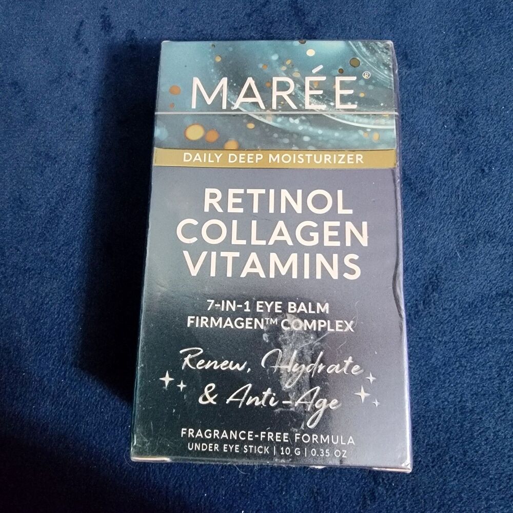 Maree Daily Deep Moisturizer Retinol Collagen Vitamins 7-in-1 Eye Balm Stick